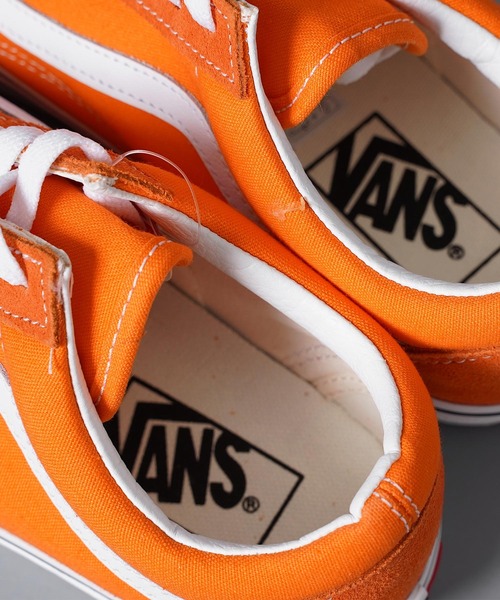 VANS（バンズ）の「【 VANS / ヴァンズ 】OLD SKOOL オールドスクール（スニーカー・メンズ・オレンジ/グリーン・6/6h/5h/8/10/9/5/7/7h/8h/9h）」の14枚目の写真