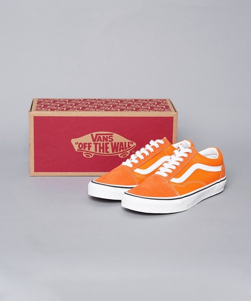 VANS（バンズ）の「【 VANS / ヴァンズ 】OLD SKOOL オールドスクール（スニーカー・メンズ・オレンジ/グリーン・6/6h/5h/8/10/9/5/7/7h/8h/9h）」の18枚目の写真