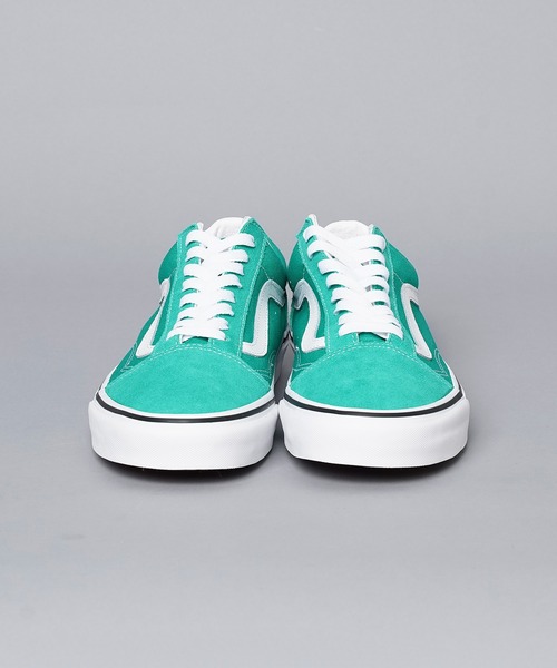 VANS（バンズ）の「【 VANS / ヴァンズ 】OLD SKOOL オールドスクール（スニーカー・メンズ・オレンジ/グリーン・6/6h/5h/8/10/9/5/7/7h/8h/9h）」の5枚目の写真