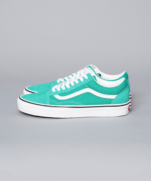 VANS（バンズ）の「【 VANS / ヴァンズ 】OLD SKOOL オールドスクール（スニーカー・メンズ・オレンジ/グリーン・6/6h/5h/8/10/9/5/7/7h/8h/9h）」の6枚目の写真