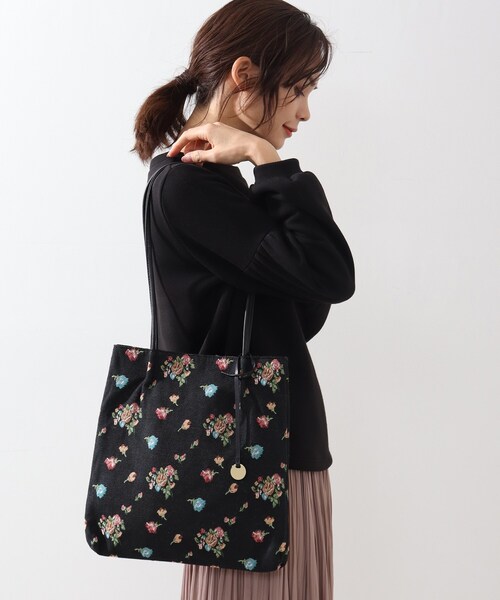 DRESKIP(ドレスキップ)の「◆つまみハンドルトート(トートバッグ・レディース・ブラック系/アイボリー/グレー/ライトグリーン/ブラック/ブラック系3/ブラック系5・00)」の11枚目の写真