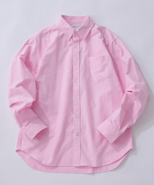 CIAOPANIC TYPY(チャオパニックティピー)の「オックスレギュラーカラーイージーケアシャツ(シャツ/ブラウス・メンズ・ホワイト/スカイブルー/ピンク・M/L)」の3枚目の写真