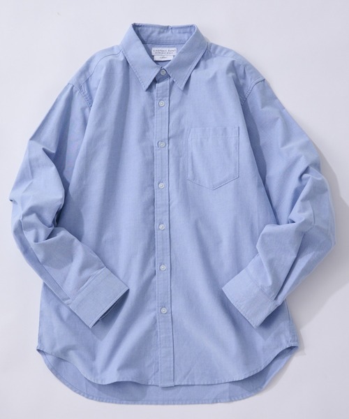 CIAOPANIC TYPY(チャオパニックティピー)の「オックスレギュラーカラーイージーケアシャツ(シャツ/ブラウス・メンズ・ホワイト/スカイブルー/ピンク・M/L)」の2枚目の写真