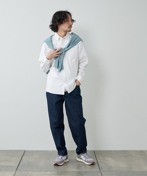 CIAOPANIC TYPY(チャオパニックティピー)の「オックスレギュラーカラーイージーケアシャツ(シャツ/ブラウス・メンズ・ホワイト/スカイブルー/ピンク・M/L)」の7枚目の写真