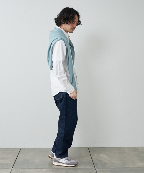 CIAOPANIC TYPY(チャオパニックティピー)の「オックスレギュラーカラーイージーケアシャツ(シャツ/ブラウス・メンズ・ホワイト/スカイブルー/ピンク・M/L)」の8枚目の写真