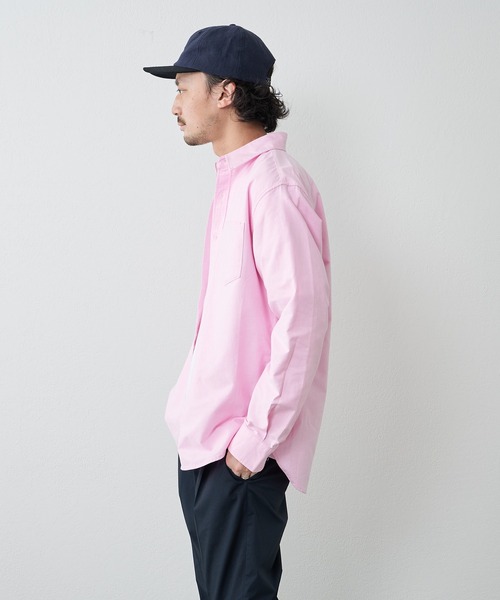 CIAOPANIC TYPY(チャオパニックティピー)の「オックスレギュラーカラーイージーケアシャツ(シャツ/ブラウス・メンズ・ホワイト/スカイブルー/ピンク・M/L)」の11枚目の写真
