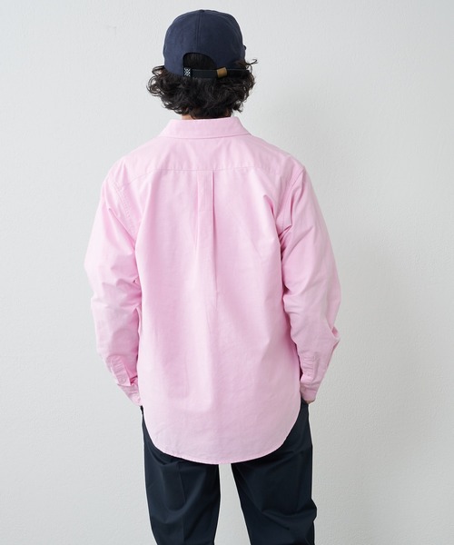 CIAOPANIC TYPY(チャオパニックティピー)の「オックスレギュラーカラーイージーケアシャツ(シャツ/ブラウス・メンズ・ホワイト/スカイブルー/ピンク・M/L)」の12枚目の写真