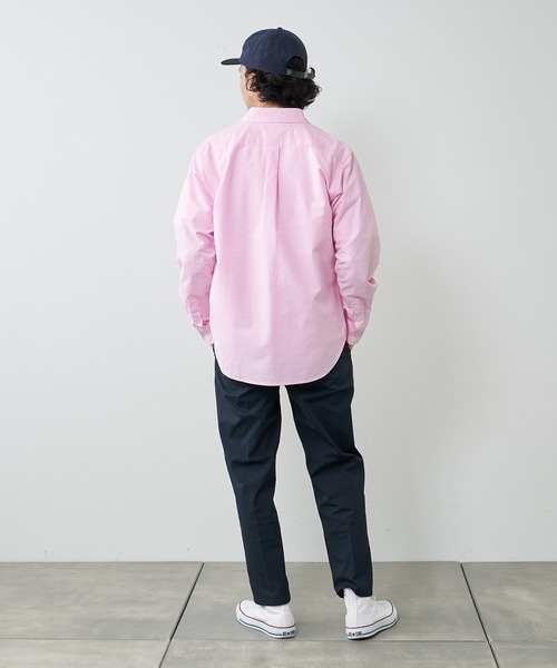 CIAOPANIC TYPY(チャオパニックティピー)の「オックスレギュラーカラーイージーケアシャツ(シャツ/ブラウス・メンズ・ホワイト/スカイブルー/ピンク・M/L)」の15枚目の写真