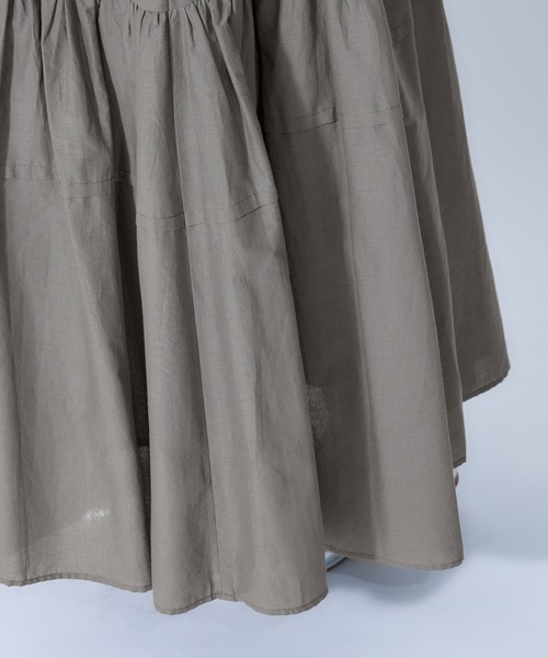 ROPE'（ロペ）の「華やぎティアードスカート/エディター三尋木奈保さんコラボ（スカート・レディース・グレー/ホワイト系その他2/ピンク系その他2・36/38）」の17枚目の写真