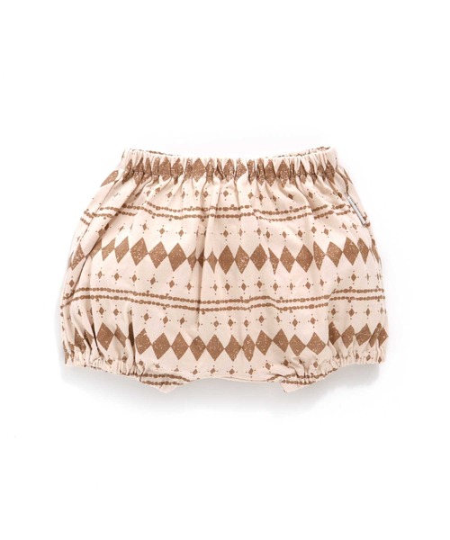 MAKE YOUR DAY（メイクユアデイ）の「幾何学柄ブルマ（その他ベビーウェア・キッズ・ベージュ/オフホワイト・70-90cm）」の10枚目の写真