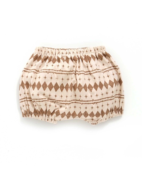 MAKE YOUR DAY（メイクユアデイ）の「幾何学柄ブルマ（その他ベビーウェア・キッズ・ベージュ/オフホワイト・70-90cm）」の9枚目の写真