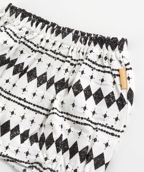 MAKE YOUR DAY（メイクユアデイ）の「幾何学柄ブルマ（その他ベビーウェア・キッズ・ベージュ/オフホワイト・70-90cm）」の8枚目の写真