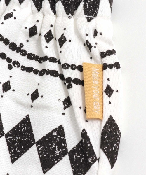 MAKE YOUR DAY（メイクユアデイ）の「幾何学柄ブルマ（その他ベビーウェア・キッズ・ベージュ/オフホワイト・70-90cm）」の7枚目の写真