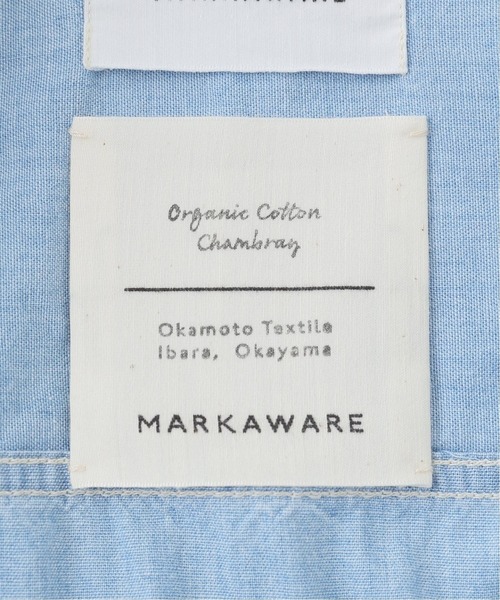 markaware(マーカウェア)の「【MARKAWARE / マーカウェア】NAVAL TENT SHIRT(シャツ/ブラウス・メンズ・ブルー・2/3)」の14枚目の写真