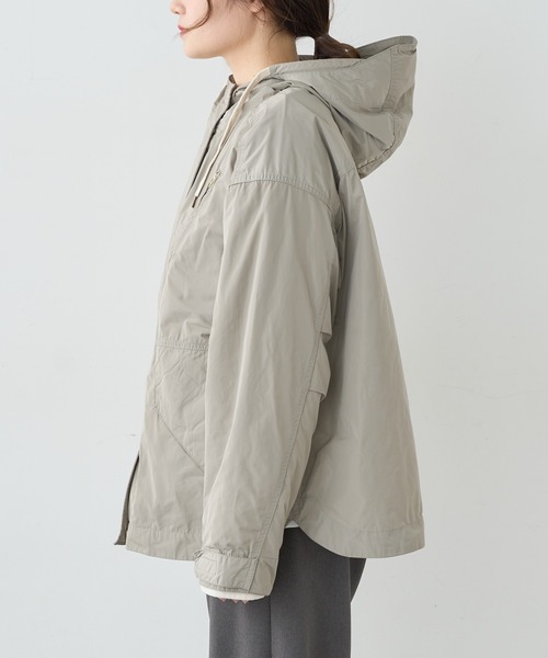 PUAL CE CIN（ピュアルセシン）の「ライナー付きマウンテンパーカー（マウンテンパーカー・レディース・ネイビー/ライトベージュ・FREE）」の16枚目の写真