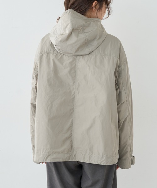 PUAL CE CIN（ピュアルセシン）の「ライナー付きマウンテンパーカー（マウンテンパーカー・レディース・ネイビー/ライトベージュ・FREE）」の17枚目の写真