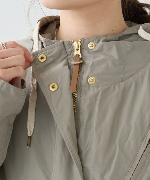 PUAL CE CIN（ピュアルセシン）の「ライナー付きマウンテンパーカー（マウンテンパーカー・レディース・ネイビー/ライトベージュ・FREE）」の19枚目の写真