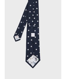 新品ポールスミス　スーツ姿が見違える格上げネクタイ　小さなドット柄でコーデも簡単 Paul Smith（ポールスミス）の「ピンドット＆ポルカドット タイ