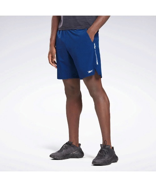 Reebok(リーボック)の「TS エピック グラフィック ショーツ / TS EPIC GRAPHIC SHORT /(その他パンツ・メンズ・ブラック/ブルー/ベージュ系その他・SMALL/MEDIUM/LARGE/X-LARGE/XX-LARGE/X-SMALL/XXX-LARGE)」の1枚目の写真