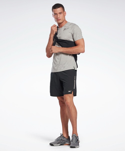 Reebok(リーボック)の「TS エピック グラフィック ショーツ / TS EPIC GRAPHIC SHORT /(その他パンツ・メンズ・ブラック/ブルー/ベージュ系その他・SMALL/MEDIUM/LARGE/X-LARGE/XX-LARGE/X-SMALL/XXX-LARGE)」の4枚目の写真