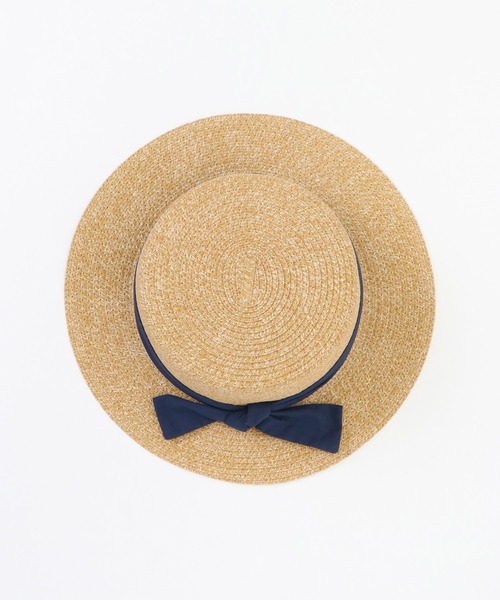 ikka（イッカ）の「ペーパーカンカン帽（ハット・キッズ・ベージュ・FREE）」の10枚目の写真