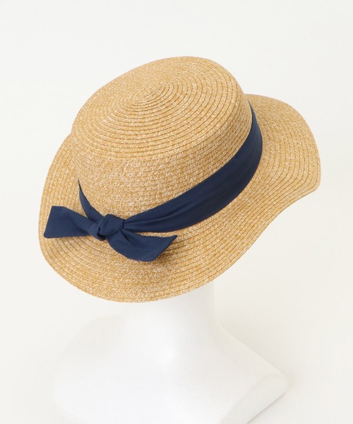 ikka（イッカ）の「ペーパーカンカン帽（ハット・キッズ・ベージュ・FREE）」の11枚目の写真