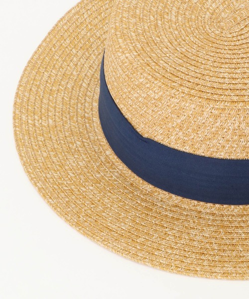 ikka（イッカ）の「ペーパーカンカン帽（ハット・キッズ・ベージュ・FREE）」の5枚目の写真