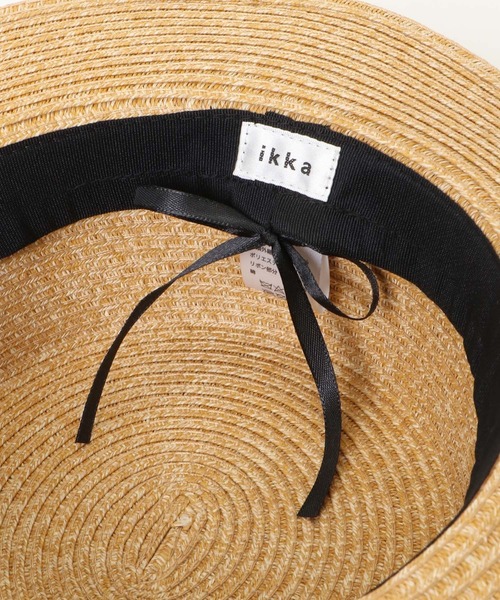 ikka（イッカ）の「ペーパーカンカン帽（ハット・キッズ・ベージュ・FREE）」の8枚目の写真