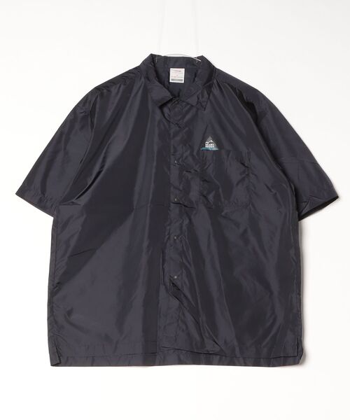 TIGORA（ティゴラ）の「ティゴラ TIGORA リップ半袖シャツ（シャツ/ブラウス・メンズ・ベージュ/ブラック・M/S/LL/L）」の2枚目の写真