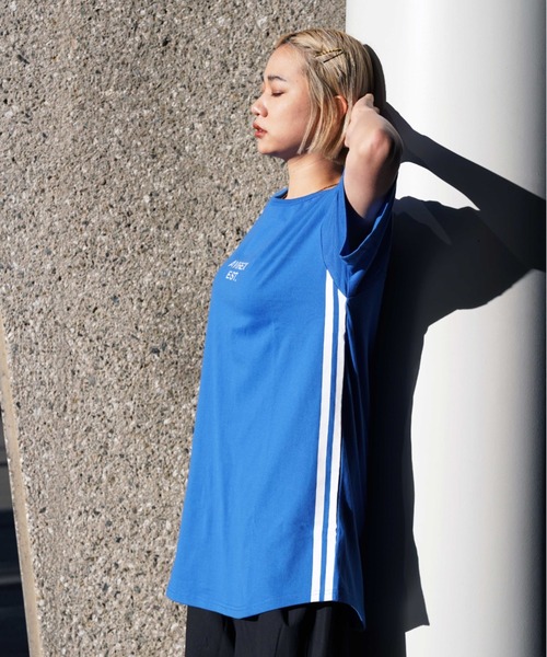 AVIREX（アヴィレックス）の「【直営店限定】AVIREX VARSITY LOGO ONE PIECE/ バーシティロゴワンピース（ワンピース・レディース・ブラック/その他5/グリーン・FREE）」の10枚目の写真