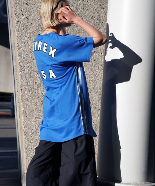 AVIREX（アヴィレックス）の「【直営店限定】AVIREX VARSITY LOGO ONE PIECE/ バーシティロゴワンピース（ワンピース・レディース・ブラック/その他5/グリーン・FREE）」の11枚目の写真