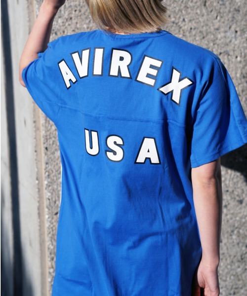 AVIREX（アヴィレックス）の「【直営店限定】AVIREX VARSITY LOGO ONE PIECE/ バーシティロゴワンピース（ワンピース・レディース・ブラック/その他5/グリーン・FREE）」の13枚目の写真