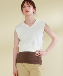 Ray BEAMS | Ray BEAMS / セーラーカラー ベスト(Tシャツ/カットソー)