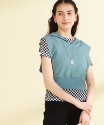 Ray BEAMS | Ray BEAMS / セーラーカラー ベスト(Tシャツ/カットソー)