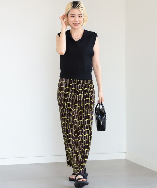 Ray BEAMS（レイビームス）の「Ray BEAMS / セーラーカラー ベスト（Tシャツ/カットソー・レディース・ホワイト/ブラック/ブルー・ONE SIZE）」の8枚目の写真