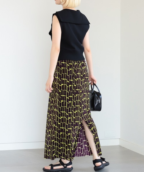 Ray BEAMS（レイビームス）の「Ray BEAMS / セーラーカラー ベスト（Tシャツ/カットソー・レディース・ホワイト/ブラック/ブルー・ONE SIZE）」の9枚目の写真