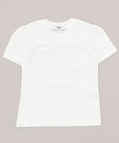 MSGM(エムエスジーエム)の「MSGM(エムエスジーエム)Kids & Junior プリント半袖Tシャツ(Tシャツ/カットソー・キッズ・ブラック/グレー/ホワイト・12Y/4Y/8Y/14Y)」の9枚目の写真