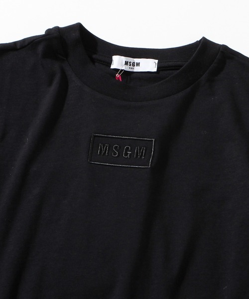 MSGM(エムエスジーエム)の「MSGM(エムエスジーエム)Kids & Junior プリント半袖Tシャツ(Tシャツ/カットソー・キッズ・ブラック/グレー/ホワイト・12Y/4Y/8Y/14Y)」の12枚目の写真