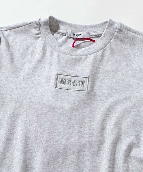 MSGM(エムエスジーエム)の「MSGM(エムエスジーエム)Kids & Junior プリント半袖Tシャツ(Tシャツ/カットソー・キッズ・ブラック/グレー/ホワイト・12Y/4Y/8Y/14Y)」の6枚目の写真