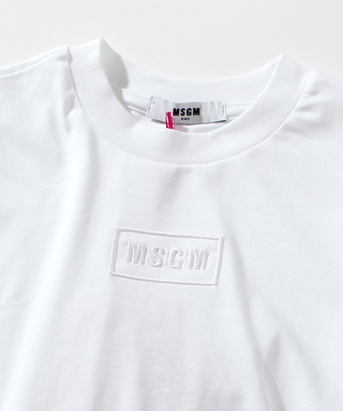 MSGM(エムエスジーエム)の「MSGM(エムエスジーエム)Kids & Junior プリント半袖Tシャツ(Tシャツ/カットソー・キッズ・ブラック/グレー/ホワイト・12Y/4Y/8Y/14Y)」の15枚目の写真