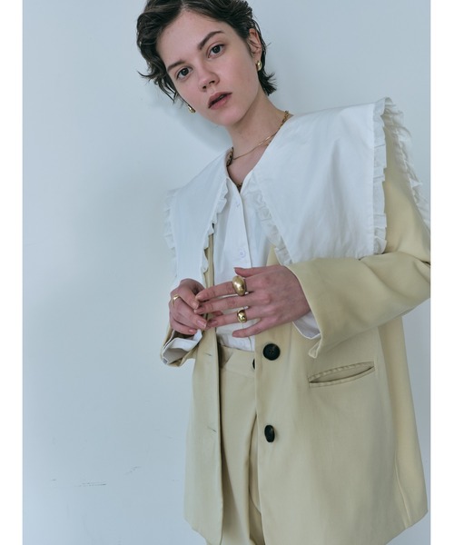 HANNE（アン）の「セットアップ  テーラード/テーパード（セットアップ・レディース・イエロー/ブラック・フリー）」の11枚目の写真