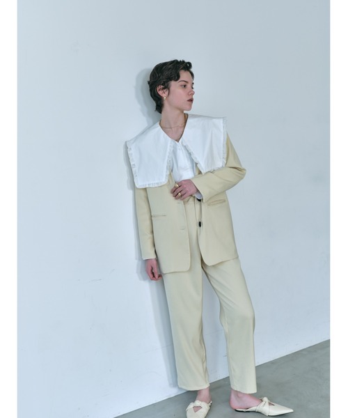 HANNE（アン）の「セットアップ  テーラード/テーパード（セットアップ・レディース・イエロー/ブラック・フリー）」の12枚目の写真