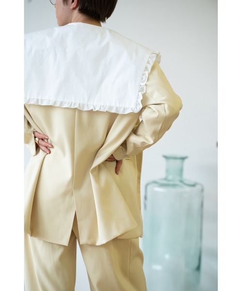 HANNE（アン）の「セットアップ  テーラード/テーパード（セットアップ・レディース・イエロー/ブラック・フリー）」の7枚目の写真