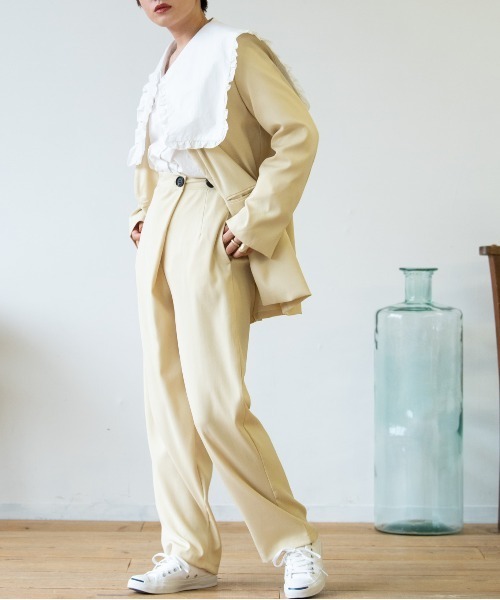 HANNE（アン）の「セットアップ  テーラード/テーパード（セットアップ・レディース・イエロー/ブラック・フリー）」の13枚目の写真