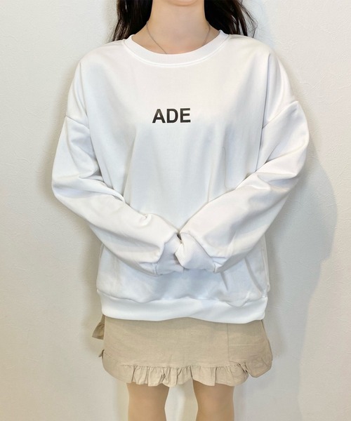titty＆Co. PETIT（ティティアンドコープティ）の「【titty&Co.PETIT】ADEスウェット（スウェット・レディース・ホワイト・FREE）」の7枚目の写真