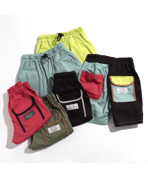 BREEZE(ブリーズ)の「ウエストコードハーフパンツ 5分丈(その他パンツ・キッズ・レッド/サックスブルー/カーキ/ライム/レインボー/チャコール・150/90/120/130/140/100/110)」の22枚目の写真