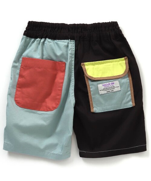 BREEZE(ブリーズ)の「ウエストコードハーフパンツ 5分丈(その他パンツ・キッズ・レッド/サックスブルー/カーキ/ライム/レインボー/チャコール・150/90/120/130/140/100/110)」の18枚目の写真