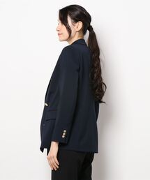 アルアバイル allureville グレンチェック ダブルブレストジャケット2 20242010140_5842f7219d49eb1b09