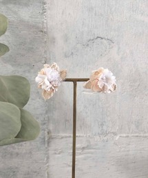 m.soeur（エムスール）の「クララとランタナのピアス＊（ピアス（両耳用））」