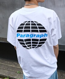 Paragraph | 【Paragraph/パラグラフ】フロント&バックロゴTEE/No.12/ユニセックス(Tシャツ/カットソー)